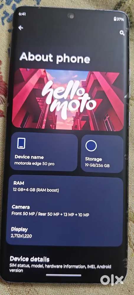 Edge 50 pro (12/256gb)