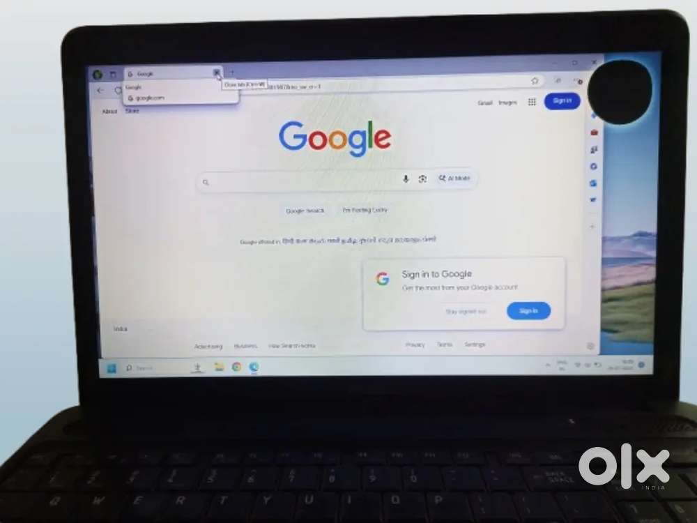15.6 inch Toshiba laptop