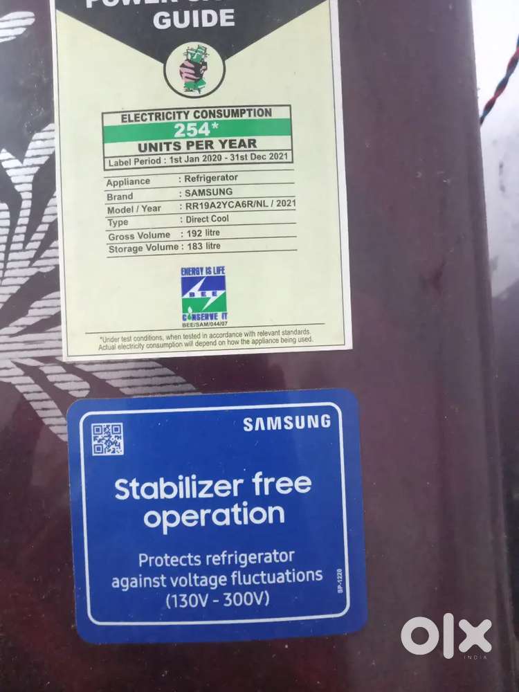 2 sal purani samsung fridge 193 ltr
