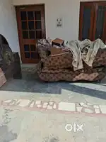 Wooden sofa