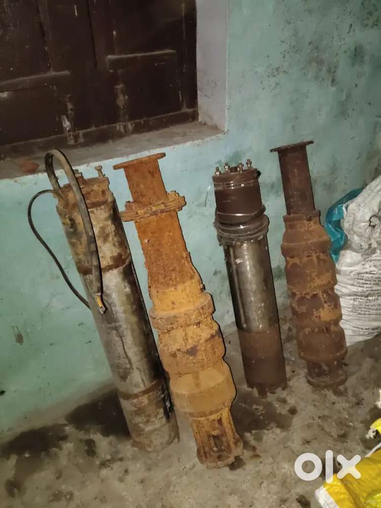 2 High-Power Field Submersible Motors: 12.5 HP & 15 HP