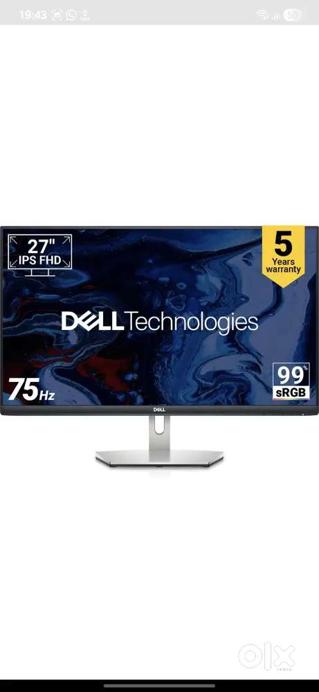 Dell Monitor 27inch FHD IPS