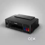 Canon PIXMA MegaTank G1010 Single Function Ink Tank Colour Printe