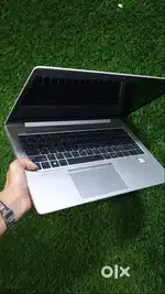 Hp Used full silver EliteBook 840G6 Core i5 8th Gen Ram 16GB SSD 256GB
