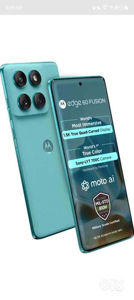 Motorola 60 Fusion 8/256 GB Brand New BoX Pack Phone
