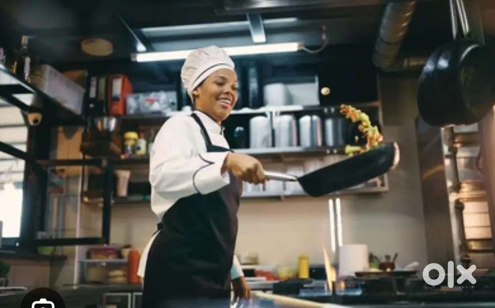 Cooking and cleaning ladies argent