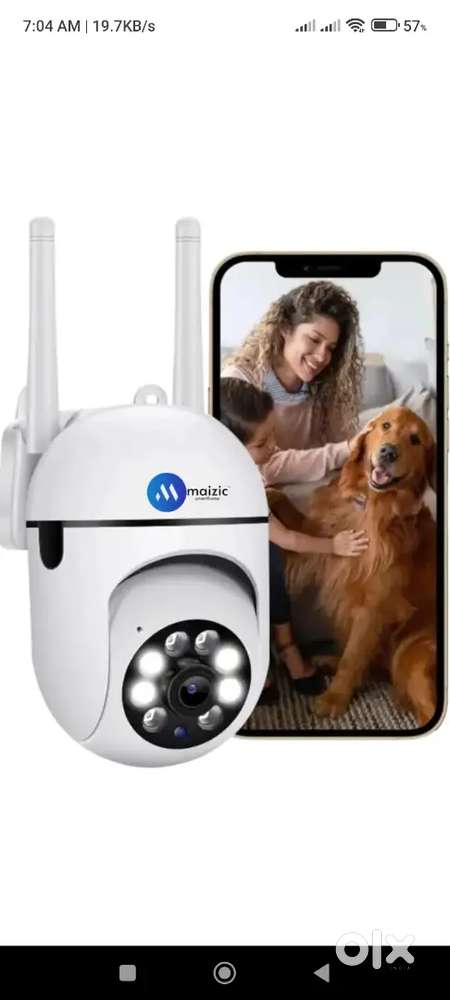 3 days old cctv camera ( all parts present )