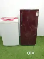 ':£ Haier fridge and kelvinator machine combo availabe free delvr