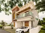Two Villas at kazhakkoottam near Green field International Stadium
