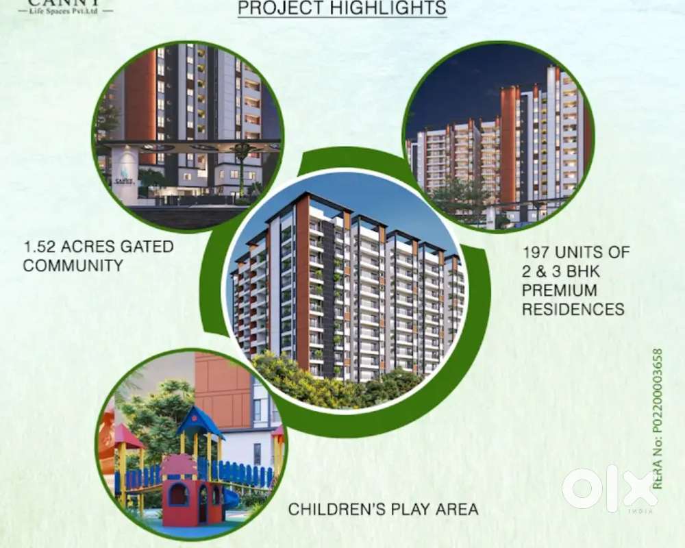 Beautiful Nature Forest Facing Flats 1BHK,2BHK, 2.5BHK, 3BHK