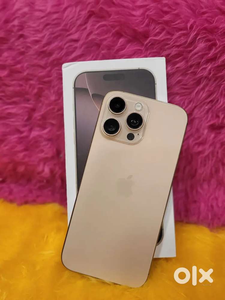IPHONE 16PROMAX REFURBISHED MOBILE AVAILABLE WITH BILL WARRANTY BOX