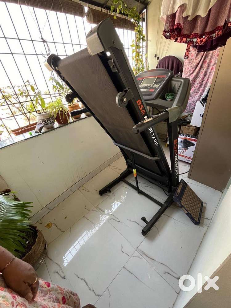 BSA Adler TX-012 Motorized Treadmill (Black)