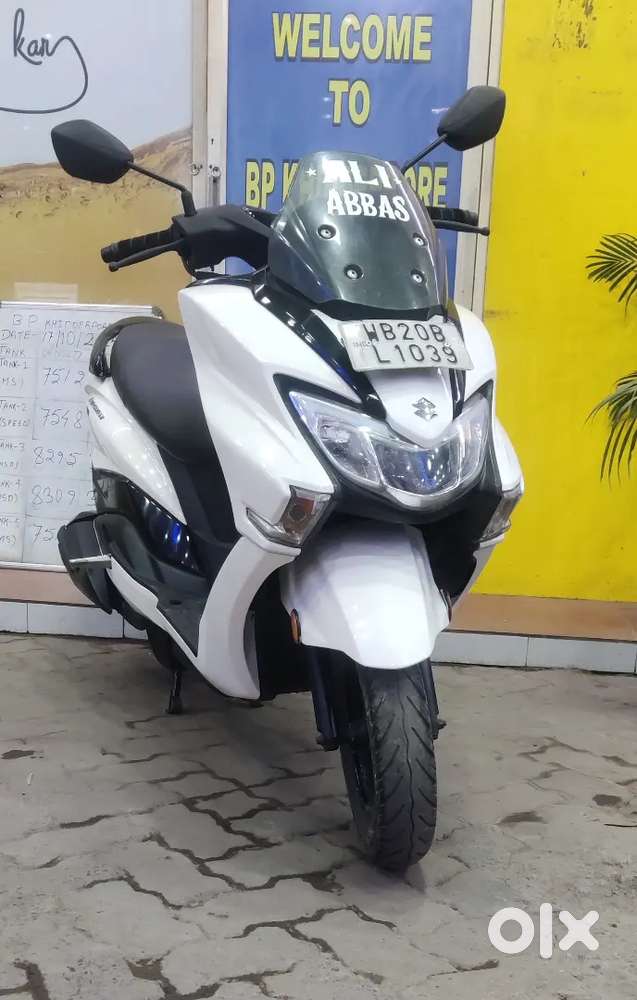 2022 E20 BS6 SUZUKI BURGMAN STREET 125 IN NEW CONDITION