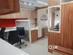 Well furnished office attached toilet