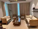 Sofa set - cane and teak