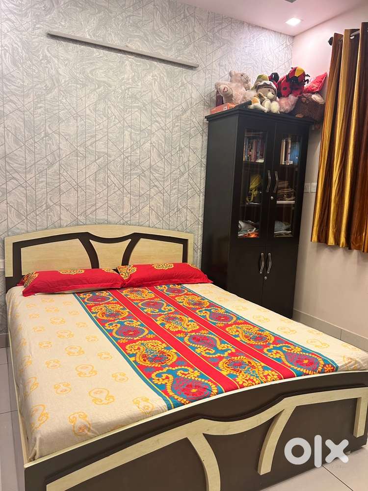 Beautiful and Sturdy Double bed with Storage