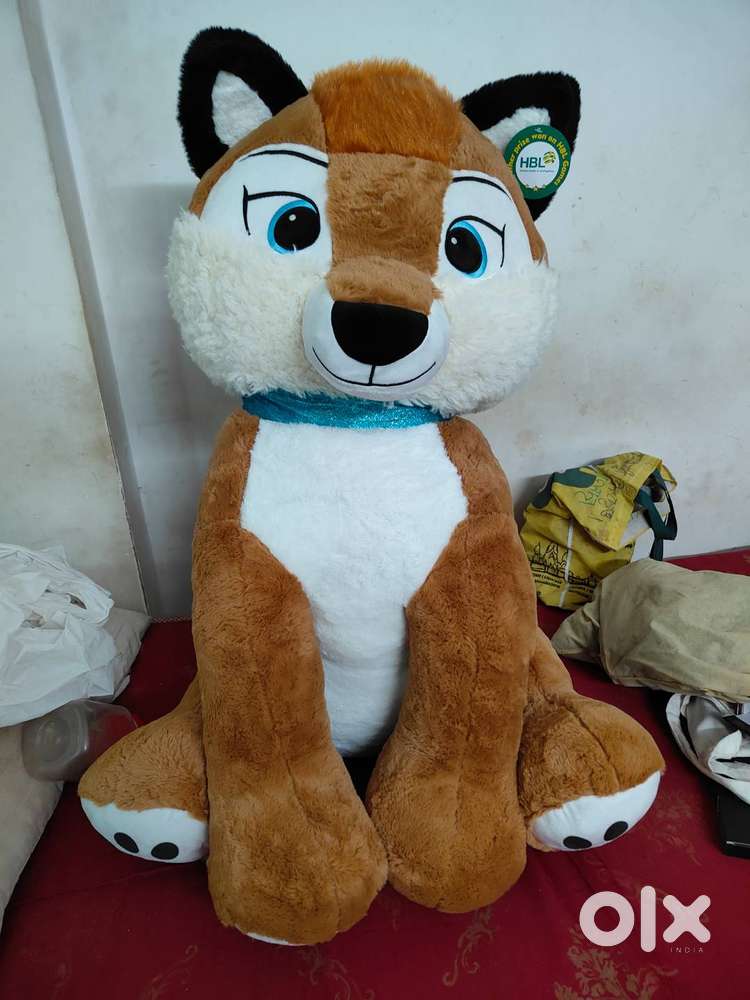 Adorable 3ft Giant Fox Soft Toy – Perfect for Kids & Adults!