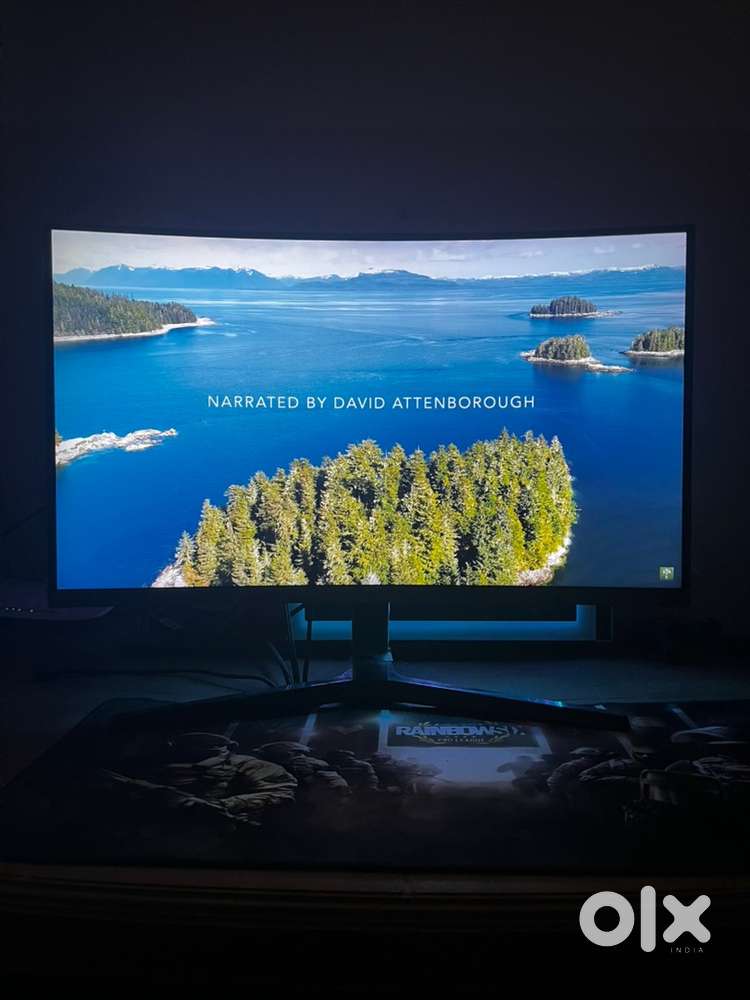 Samsung 27” Curved Monitor  FHD  Bezel-less  FreeSync