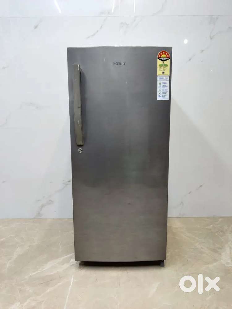 Hair single door 190ltrs fridge working condition with freeshipping