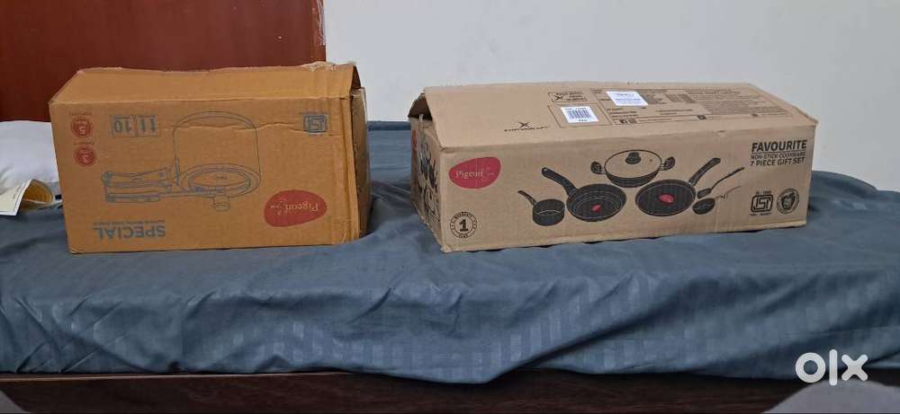 Pigeon Basic Gas Stove Kitchen Set(Cooker + 7 piece Gift set)