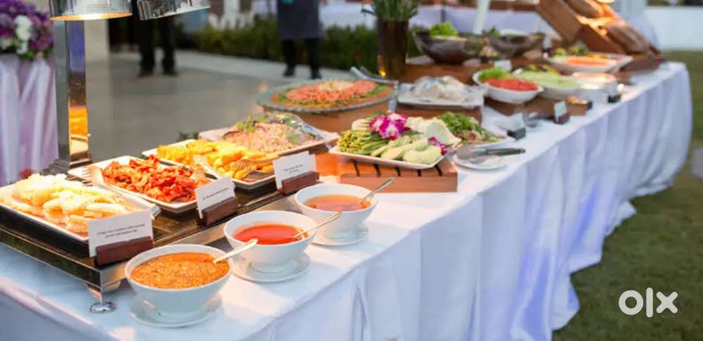 Events & catering food सर्विस job