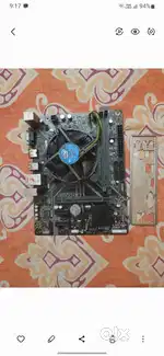 Processor and mother board combi