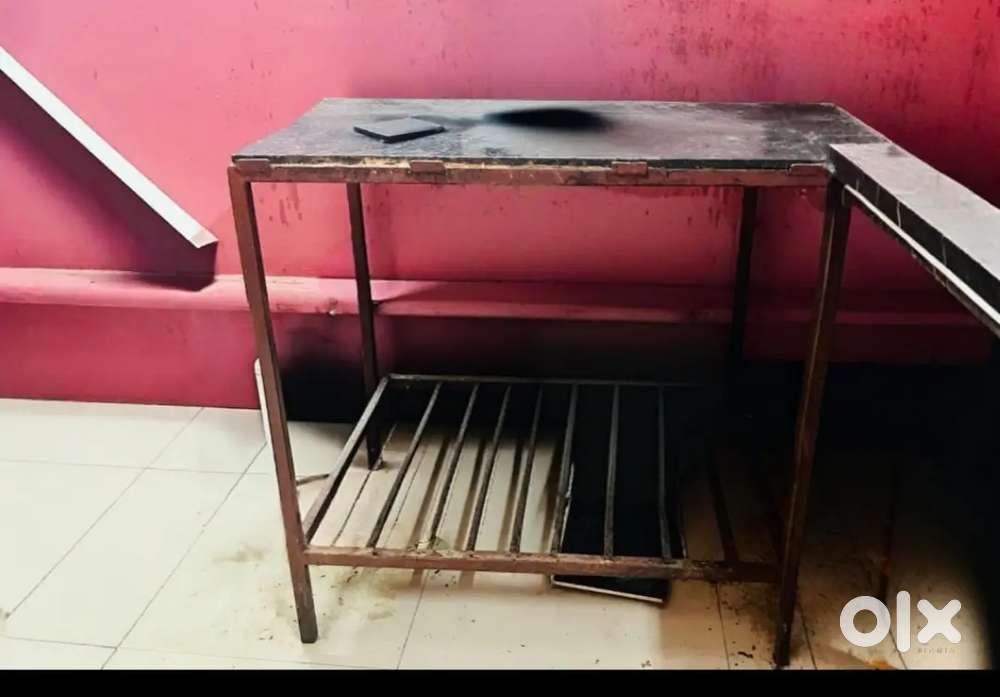 Loha Table with granite (commercial cutting table) resturant use only