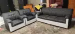 Herbal designs sofa set.