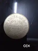 Old 1851 us dollar