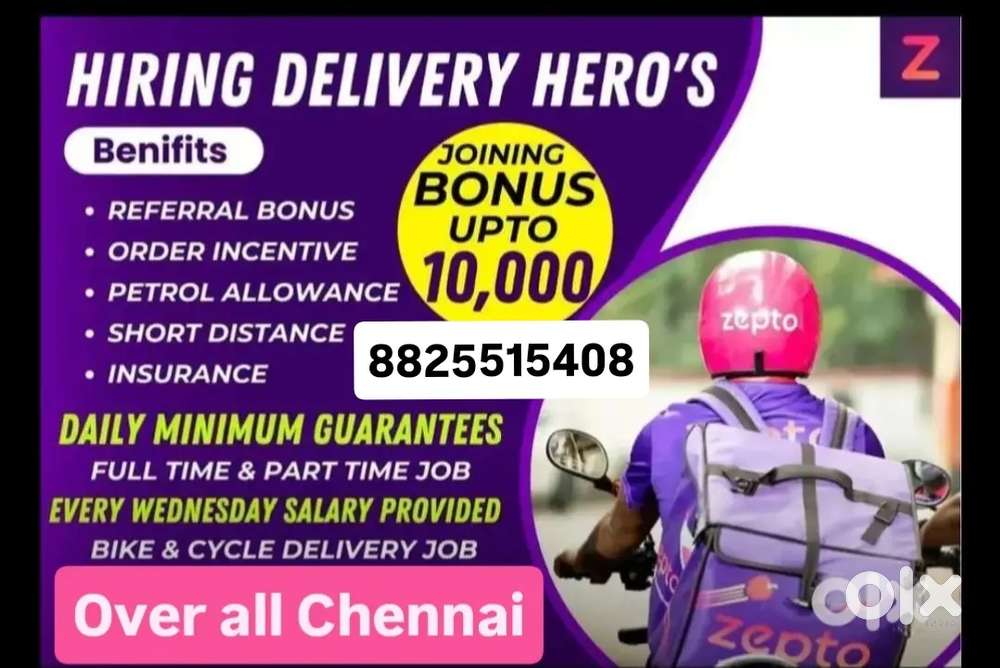 Zepto delivery partner