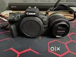 Canon eos R100 IS STM with AC cable