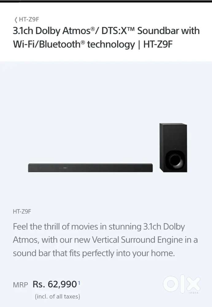 Sony  Home Theater System