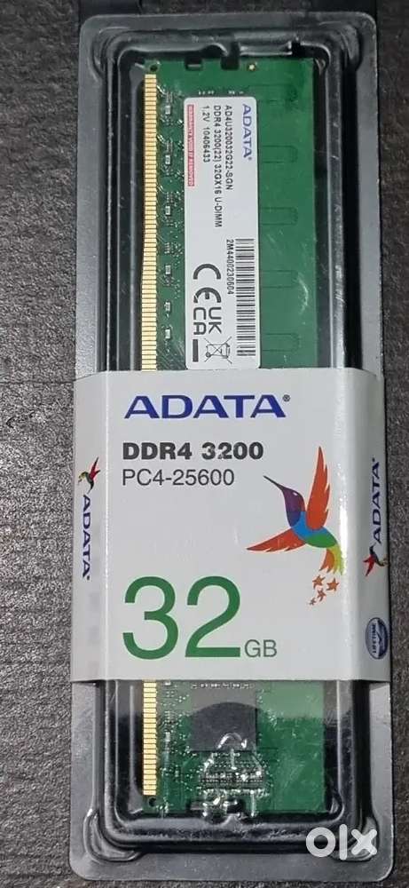Adata 32GB DDR4 3200MHz Desktop RAM
