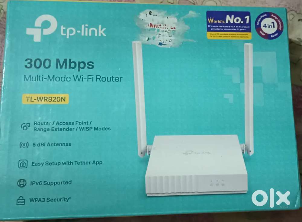 Wifi with 3 months of use with 3 years warranty