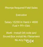 Field sales staff Required in Phonpe