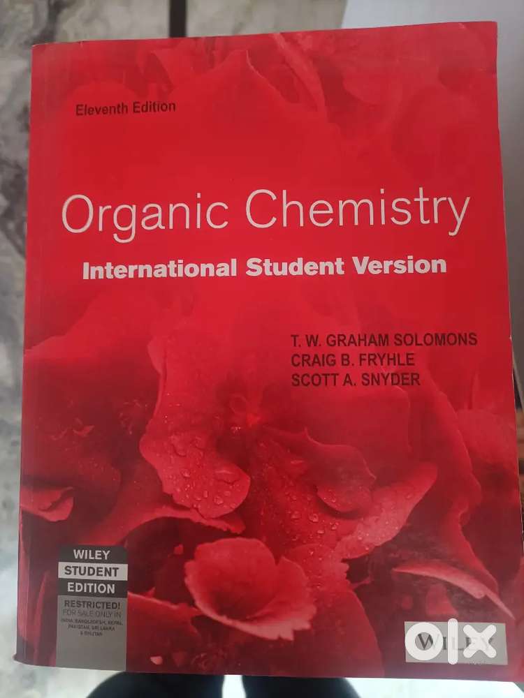 Organic Chemistry ISV by Graham Solomons