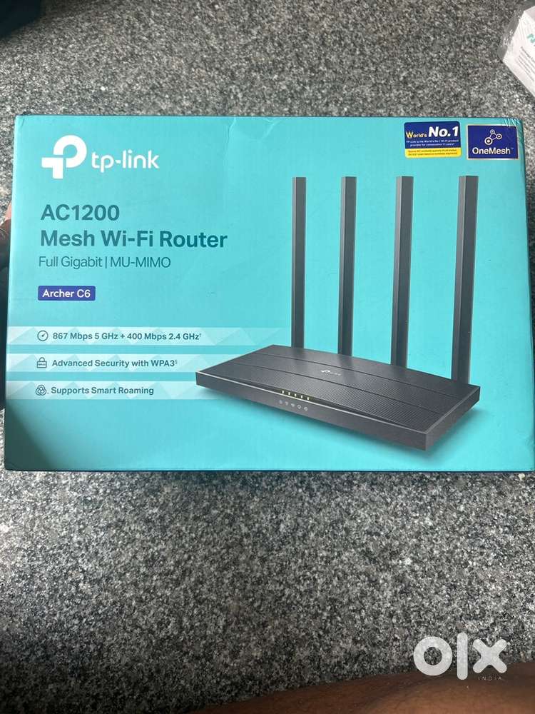 WIFI ROUTER (Good Condition)TP-Link Archer C6