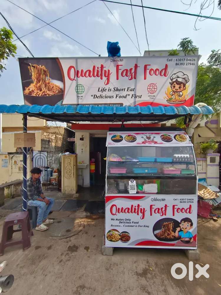 Fast Food Items Selling