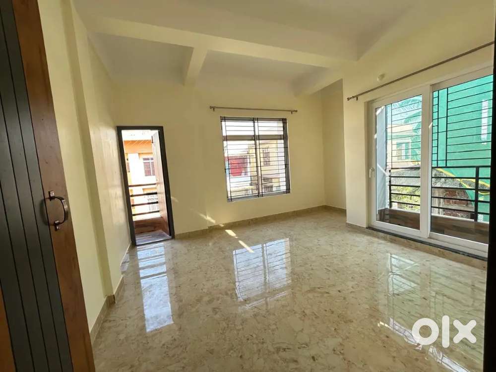 At Hatigaon 3Bhk Brand new Ready to move flat for sale