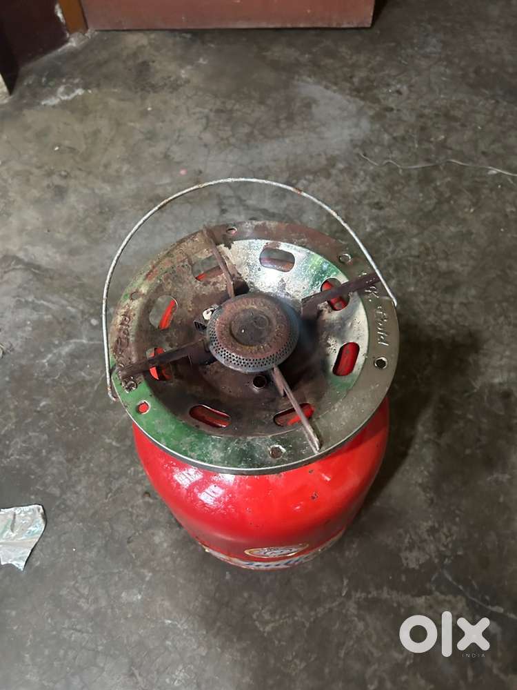 Iron portable single burner gas stove