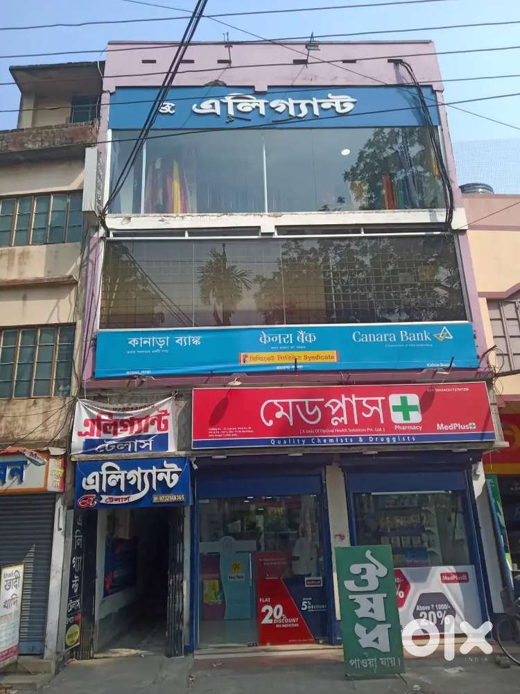 Commercial space available for rent.