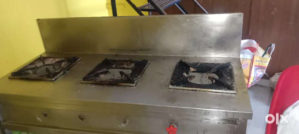 Steel bhatti & steel counter