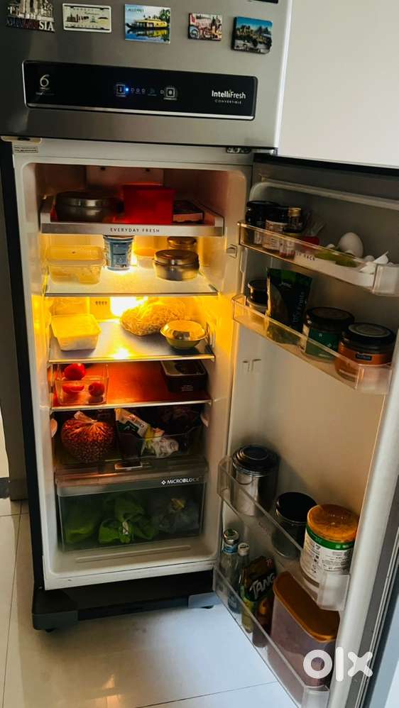 Whirlpool double door 292 litres 4 star magnum steel 2019 model