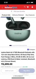 Realme air buds 6