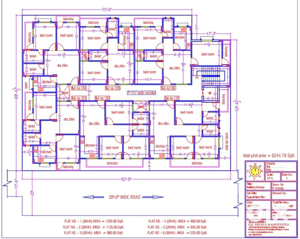New 2Bhk flat