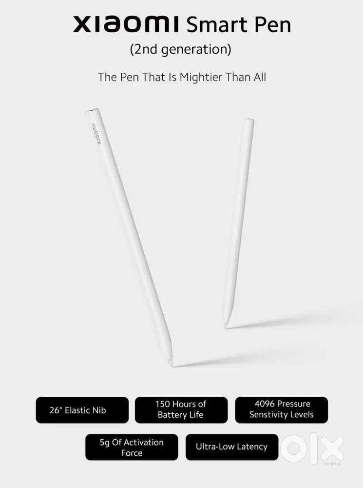 Need xiaomi smart pen 1st or 2nd gen