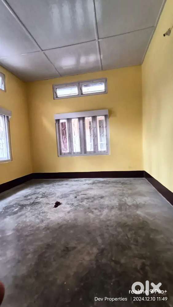 Without security deposit 3 room attached bathroom and kitchen for rent