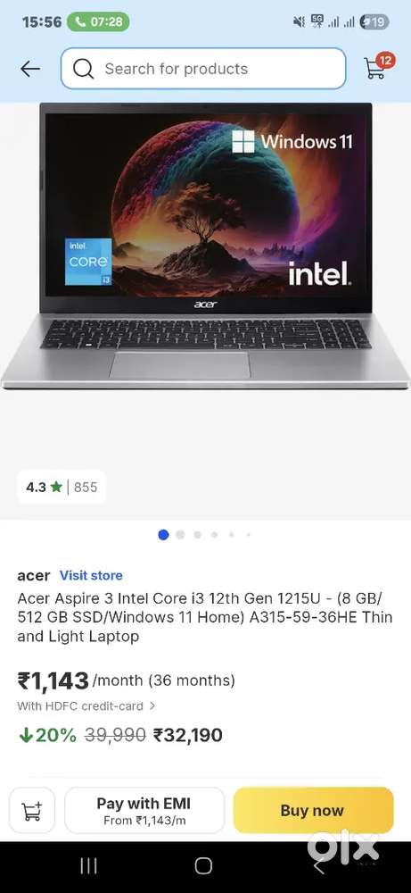 Acer aspire 3
