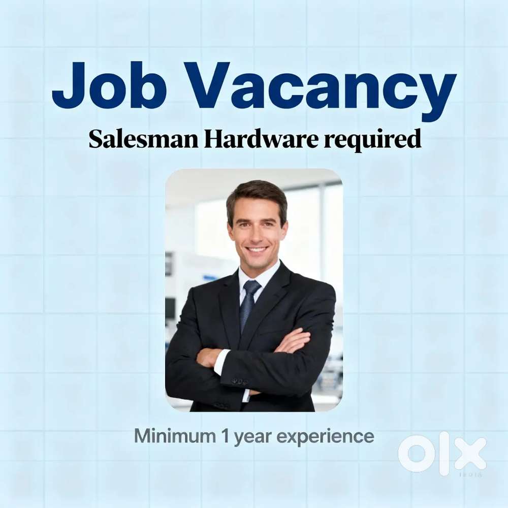 REQUIRED HARDWARE SALES MAN-NADAPURAM