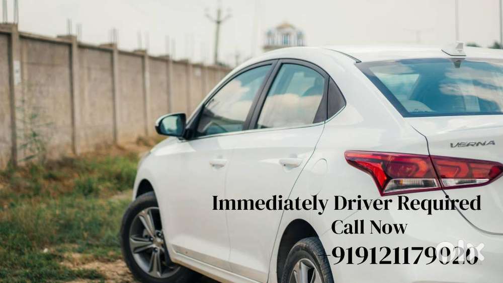 Driver Vacancy - Immediate Joining